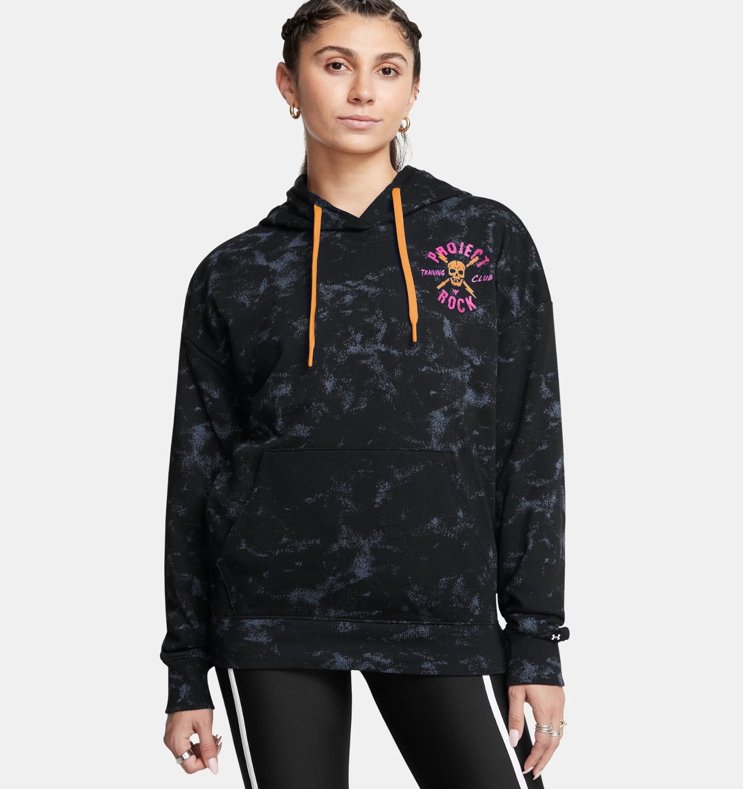 Sudadera Under Armour Project Rock Mujer Terry Underground Talla L
