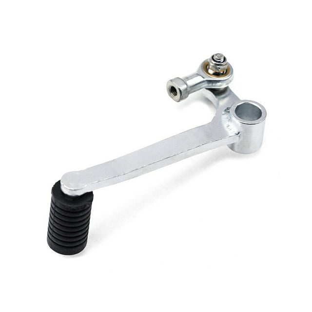 maskred Non-slip Lever Shifter Comfortable And Durable Gear Lever Silver Easy To Install 1Set