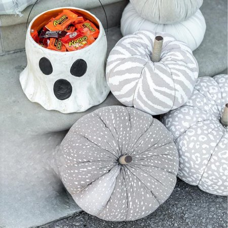 1pc Ghost Vase Gifts, Cutest Ghost Bucket for Halloween, Funny Ghost Face Planter, Ghost Candy Bowl Decoration, Candy Bucket Outdoor Garden Decoration