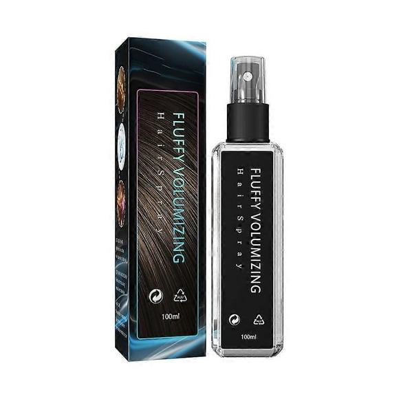 Fluffy Volumising Hair Spray 100ml Pump Hair Extra Volume Spray Non Greasy Non Sticky Hair Styling Volume Spray Long Lasting