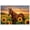 Unframe-style, variant on Majestic Horse Sunflower Field Canvas Wall Art, Golden Sunset Landscape Picture Print for Living Room Bedroom Home Decor, Rustic Nature Artwork
