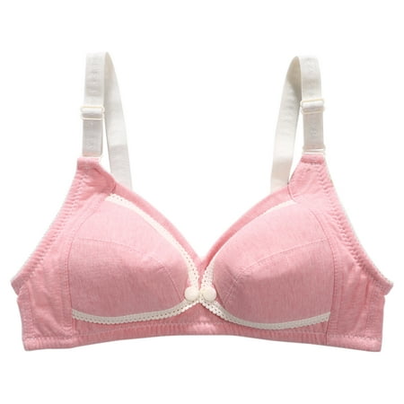 

✪ Maternity Nursing Bra Pregnancy Open Front Wireless Pads Breastfeeding Underwear