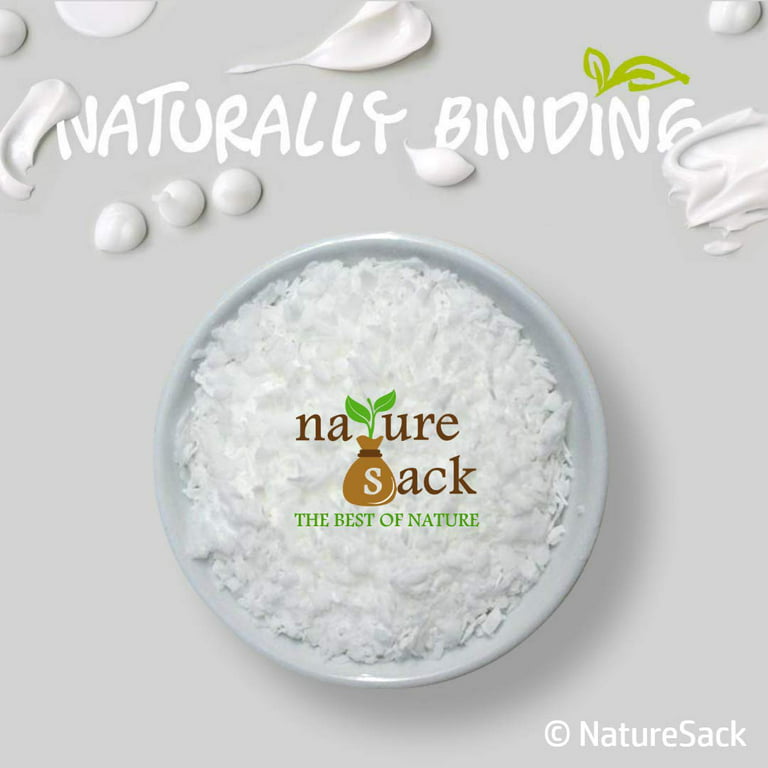 NatureSack-The Best of Nature Emulsifying Wax Non-Ionic, 425 g | For  Homemade Creams, Lotions |Easy to Use, Cosmetic Grade, Resealable Bag