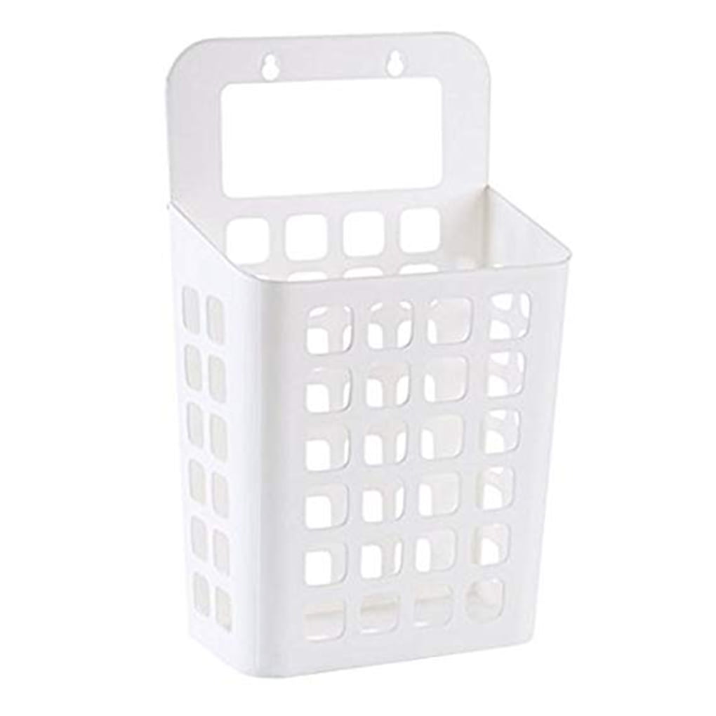 Wall Mount Laundry Basket Dirty Clothes Suction Cup Storage For Home Household 