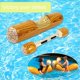 thumbnail image 3 of Hamaca de agua inflable, cama flotante portátil, tumbona, piscina, flotador de playa para adultos, verano, 3 of 5