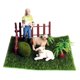 thumbnail image 3 of Modelo de Animales de Granjas y de Ovejas de Simulación Colección Decoración para Dollhouse, 3 of 6