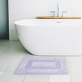thumbnail image 2 of Mainstays Racetrack 100% Cotton Lilac Bath Rug, 17" x 24", 2 of 5