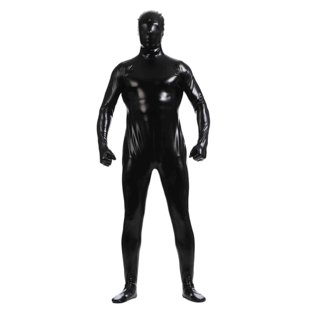 Bodysuit de Moda de Manga Larga Cuello Redondo para el Espectáculo Del Escenario de Baile Y la Ropa de Fiesta de Halloween