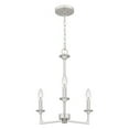 thumbnail image 6 of PRC5016BN Quoizel Lighting Prescott - 3 Light Chandelier In Transitional Style-20 Inches Tall and 16 Inches Wide-Brushed Nickel Finish    -Traditional, 6 of 8