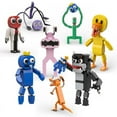 thumbnail image 4 of Serie de juegos Color Hong Colección Friends Adornos de monstruos rojos, morados, rosados y amarillos compatibles con bloques Lego, 4 of 6