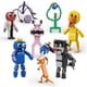 thumbnail image 4 of Serie de juegos Color Hong Colección Friends Adornos de monstruos rojos, morados, rosados y amarillos compatibles con bloques Lego, 4 of 6