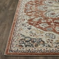 thumbnail image 4 of Loomaknoti Malanie Charler 9' x 12' Red Oriental Indoor Area Rug, 4 of 9