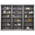 thumbnail image 3 of Martin Furniture Avondale 5-Adjustable Shelf 3 PC Tall Wood Bookcase - Wall Gray, 3 of 7