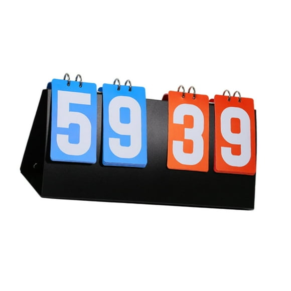 Flip Score Toard Table Supplies Suministros de puntuación de puntuación de puntuación para el billar al aire libre Pingpong de béisbol de tenis de 99 puntos
