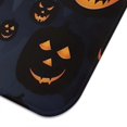thumbnail image 5 of Halloween Glowing Pumpkins Pattern Dish Drying Mat for Kitchen 1 Pack, Ultra Absorbent Microfiber Dishes Drainer Mats,16x18in(41x46cm), 5 of 6