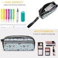 thumbnail image 3 of Kuromi And My Melody Pencil Case Large Pencil Pouch, Cartoon Makeup Bag, Pen Case Large Capacity Stationery Bag Cosmetic Pouch, 3 of 8