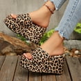 thumbnail image 6 of SACFOF Lryweisy Women's Chunky Platform Bohemian High Heels Square Open Toe Wedge Sandals Comfortable Dressy Shoes, 6 of 6