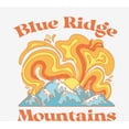 thumbnail image 2 of Adventure Society Blue Ridge Mountains White Adult Crew Neck Long Sleeve Tee-3XL, 2 of 3