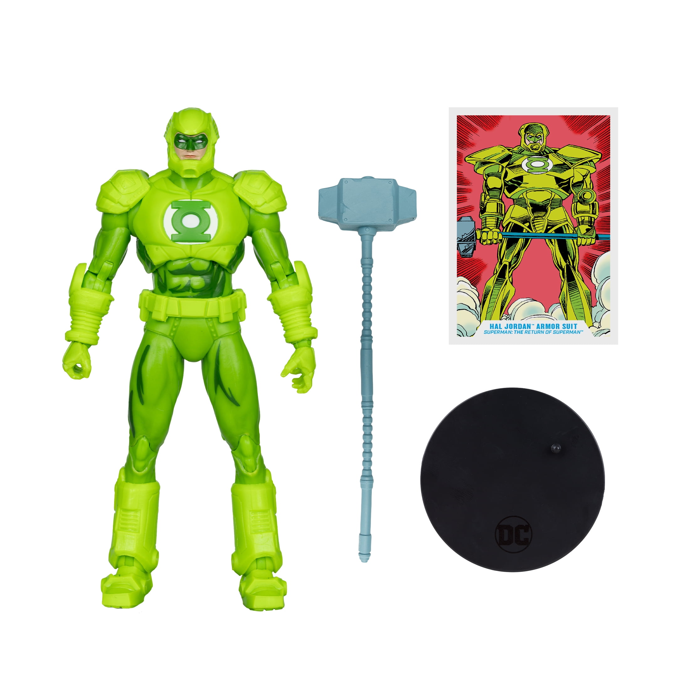 Hal Jordan Armor Suit (DC Multiverse: The Return of Superman) 7" Action Figure - McFarlane Toys