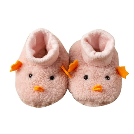Eashery Baby Girls Boys Shoes Slipper Non-Slip First Walking Shoes Soft Soled Walking Shoes Girls Sandals (Pink 4)