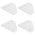 thumbnail image 3 of 4Pcs Joining Plate Outside 5‑Hole Aluminum Connecting Reinforcement Right Angle Connection3030L Shape, 3 of 9