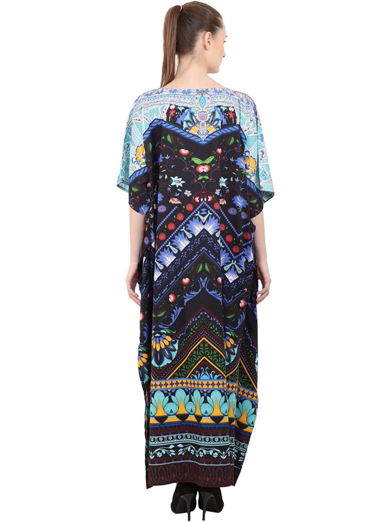 green emerald velvet dress Yennie Zhou Designs - Royal Modern Elegant Rose Pink Maxi Kaftan Dress–  Atrium 916 main image 0
