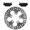 thumbnail image 1 of Factory Spec, (1)FS-2093 (1)FS-451, Rear Disc Brake Rotor & Semi-Metallic Brake Pads for Honda TRX700XX Sportrax fits 2008-2009, 1 of 1