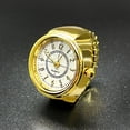 thumbnail image 6 of Tnobhg Ring Watches Men Women Elastic Finger Watches Clear Round Dial Quartz Ring Watches for Valentine's Day, 6 of 7