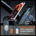 thumbnail image 6 of REQO Design for iphone 17 Pro Case with 360° Rotating Ring Kickstand/Stand Compatible with MagSafe [Military-Grade Drop Protection] Shockproof Phone Cover Cover for iphone 17 Pro 5G 2025 6.3 Inch, 6 of 8