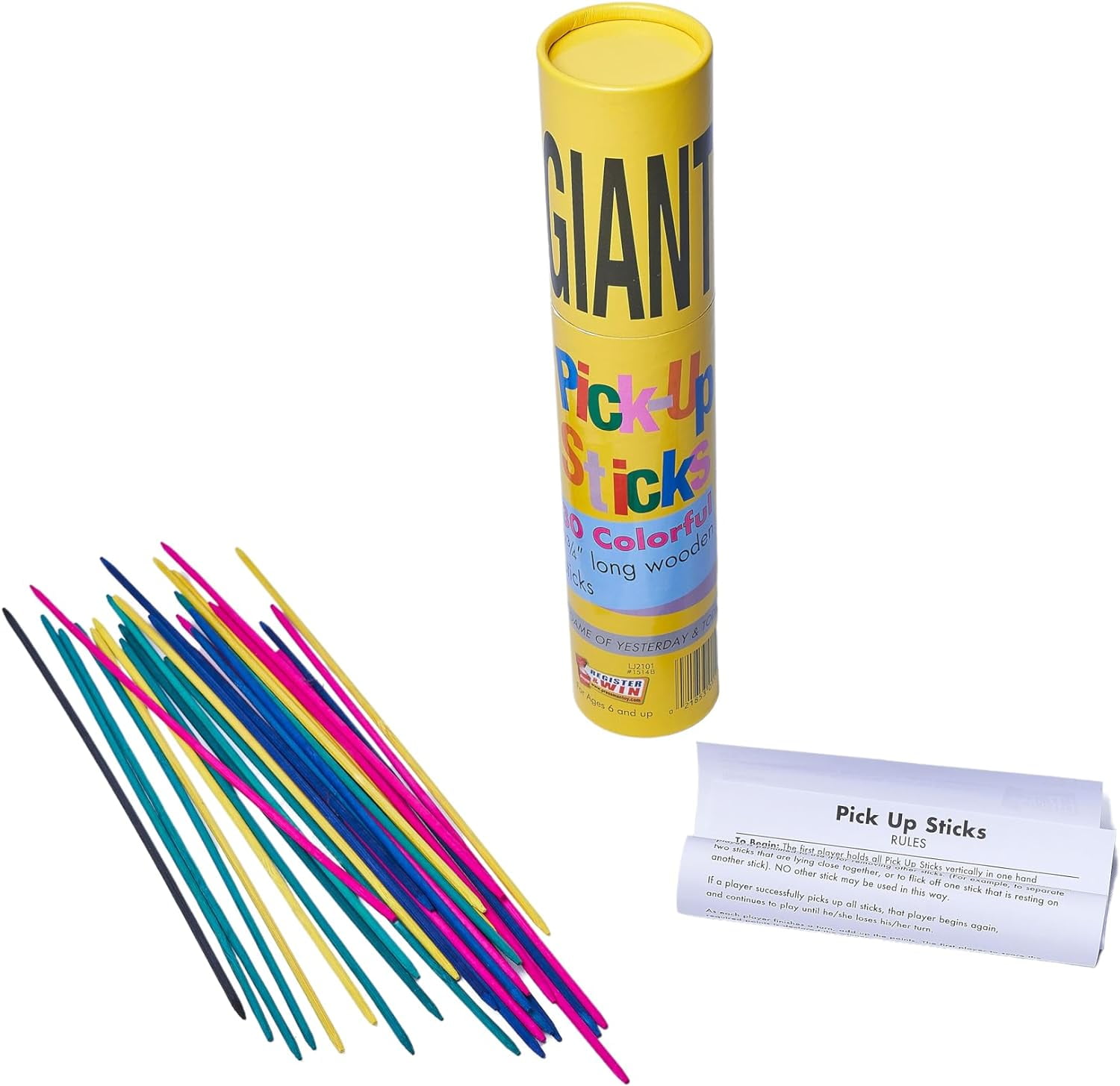 Pressman Giant Pick Up Sticks - Walmart.com