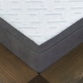 thumbnail image 2 of Benzara 12 inch Queen Size Ultra Plush Foam Mattress with Zip Cover The Urban Port Titanium Series, 2 of 4