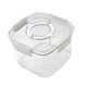 thumbnail image 4 of Contenedor hermético para alimentos con taza medidora, recipiente grande para alimentos de cocina 5 kilos, 4 of 9