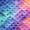 Purple Pink, variant on Homewish Watercolor Mermaid Scale Zipper Twin Comforter Sets with Fitted Sheet and 2 Pillowcases,Multicolor Zipper Bedding Set,Reversible,4pcs