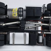 1/14 Kabolite 5701 RC Dump Truck 4x4 Remote Control Dumper Car Sound Light Model