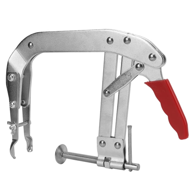 Overhead Valve Spring Removal Tool, Two Way Adjustment Quick Release 8in Valve Spring Compressor Better Visibility Easy Compress for OHV Petrol Diesel Engines