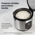 thumbnail image 4 of Olla Arrocera y Vaporera Hamilton Beach Multifunción 8 Tazas Acero Inoxidable, 4 of 8
