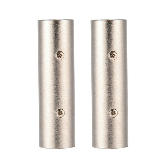 Zinc Alloy XLR Male To Male Connector, Noise Resistant XLR Coupler Male Connector, Wear-Resistant For Microphone For