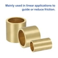 thumbnail image 4 of Sleeve Bearings, 40mm Bore x 50mm OD x 45mm Length, Self-Lubricating Sintered Bronze Bushings, 4 of 5