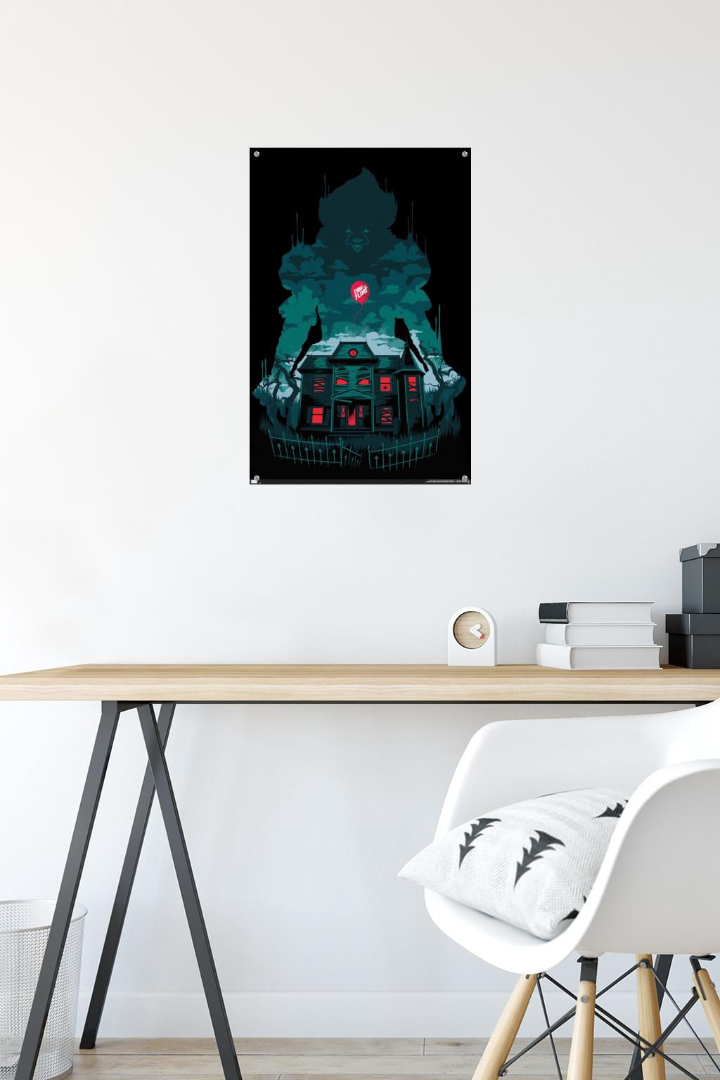 IT - House Wall Poster with Pushpins, 14.725" x 22.375"
