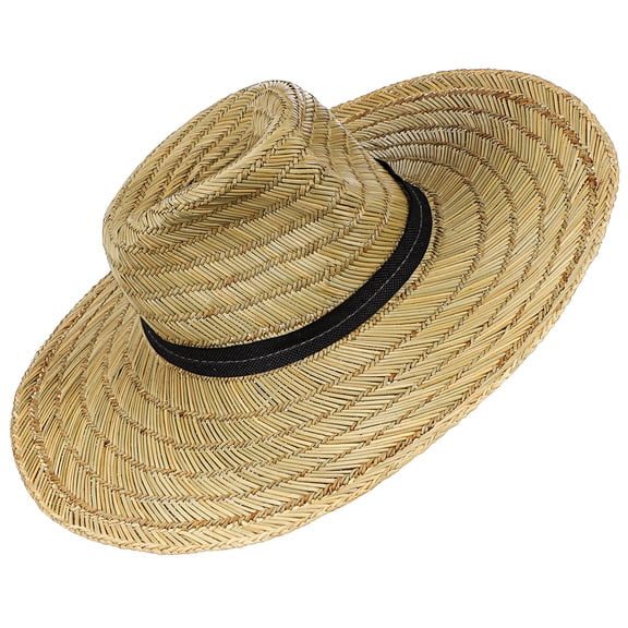 Sun Hat,Wide Brim Straw Woven Hat Men Uv Protection Sun Hat Summer Hat Decorative Hat