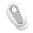 thumbnail image 1 of Inteprter Auricular compatible con Bluetooth 5,0, Mini auricular en la oreja, manos libres inalámbrico, auricular de un solo oído con micrófono para Cables de audio/vídeo Blanco, 1 of 6