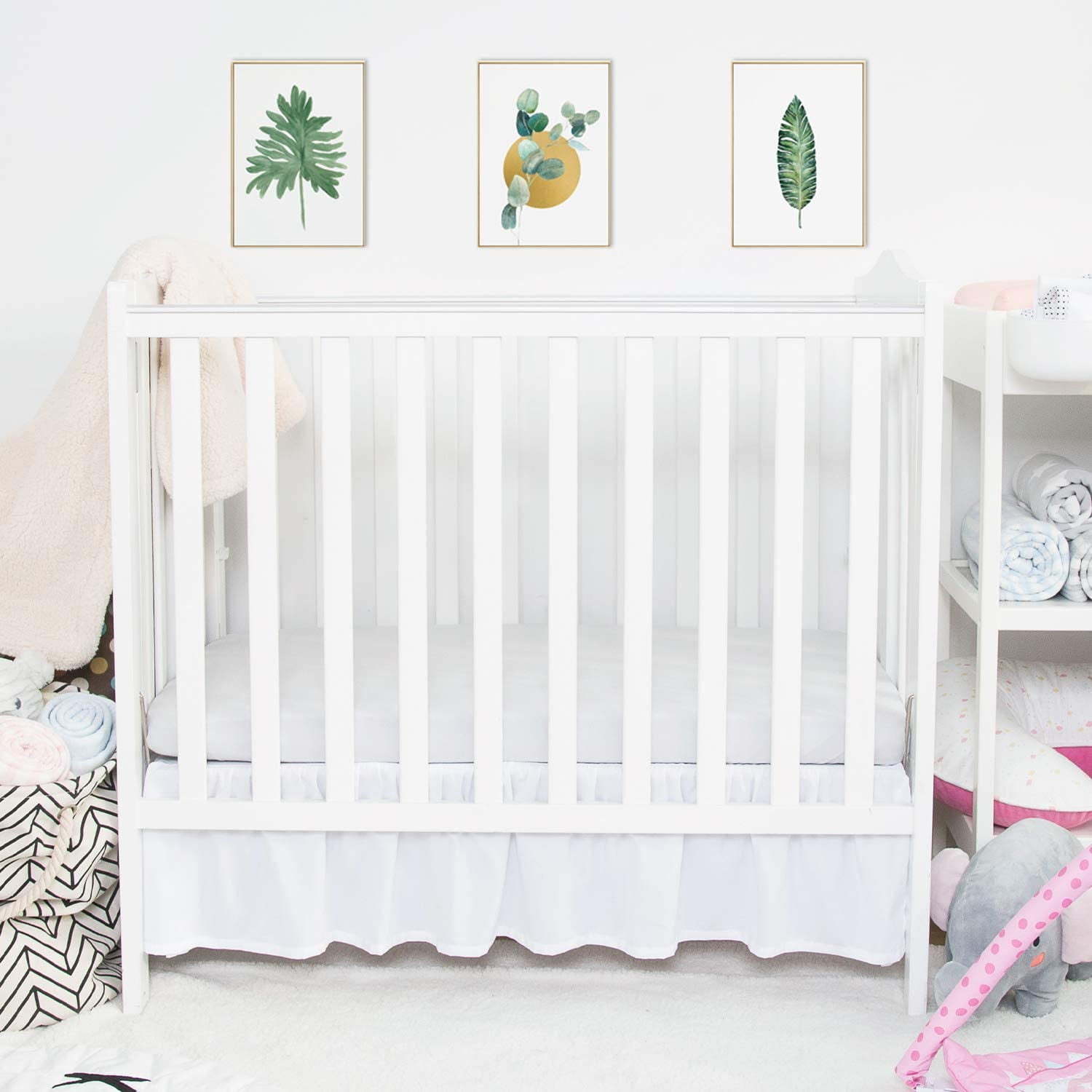 Tutorial How to MakeSew an Easy DIY Crib Skirt