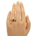 thumbnail image 6 of 18K Gold Over Brass Hessonite Garnet - Madagascar Ring s.5 Jewelry RM-1761 TGR1029_A_5, 6 of 6