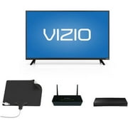 VIZIO 43" 1080p Smart HDTV, NETGEAR Wifi Router, Mohu Leaf Ultimate, Samsung Blu-ray Player Bundle - Cut the Cable