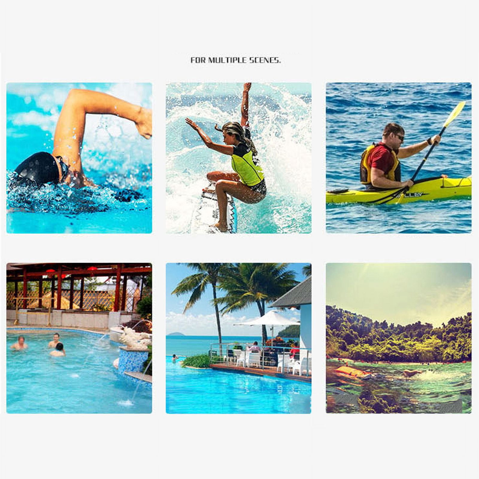 Waterproof Dry Bag Single Shoulder Inner Tank Design Colorful Water Bucket Bag for Beach Drift Swimming Number 7