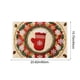 thumbnail image 3 of Christmas Holiday Embroidery Style Non-Slip Absorbent Kitchen Floor Mat, Washable Indoor Doormat for Entryway Bathroom Laundry Room Decor, 3 of 6