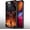 Black wolf with glowing orange eyes, variant on Compatible with iPhone 16 Case, Dragon Taiji Yin and Yang Ultimate Protection: Back+Soft Silicone Acrylic TPU Design for Shockproof Fall Prevention Case for iPhone 16