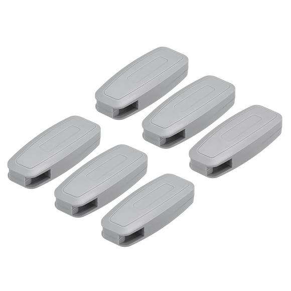 Unique Bargains Blind Cord Weight, 6Pack 80mm Curtain Window Shutter Beaded Chain Handle, Grey