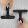 thumbnail image 2 of 2Pcs Carpet Rake with Handle 2 Row Tooth Handheld Rug Brush Ergonomic Carpet Groomer Carpet Fluffy Restoration Tool for Cleaning Pet Hair Restoring Carpet Softness, 2 of 10