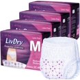 thumbnail image 1 of Pañales para adultos LivDry M Women Overnight 64 unidades, 1 of 8